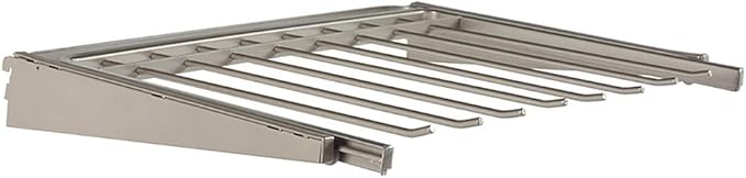 Closet Culture by Knape & Vogt 1.19 in. H x 23.44 in. W x 17.00 in. D Champagne Nickel Pants Rack Kit for Closet System
