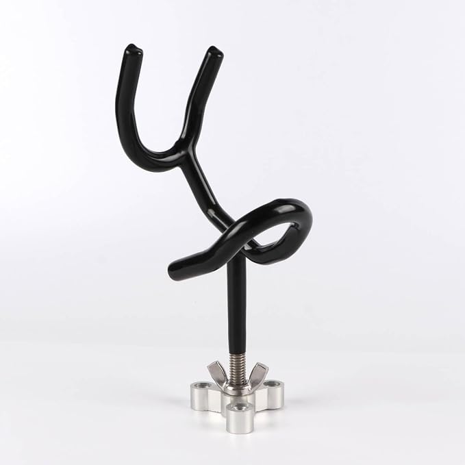 Sure Grip Steel Boat Rod Holder 20 Degree PVC Coated Steel Wire Fishing Pole Holder (8PCS)