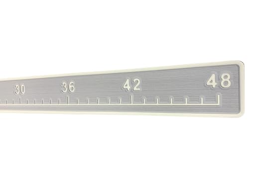 | Fish Ruler | SeaDek | 48 inch Fish Measurement Tool | Perfect for Boats and Kayaks | Storm Gray/Cool Gray