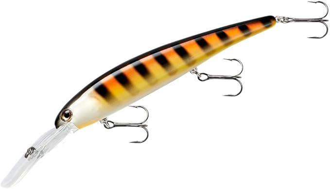 Bandit Lures 4 3/4-Inch Slender Minnow Jerkbait Trolls Up to 27 Feet Deep, Universal Color Patterns, 1 Piece