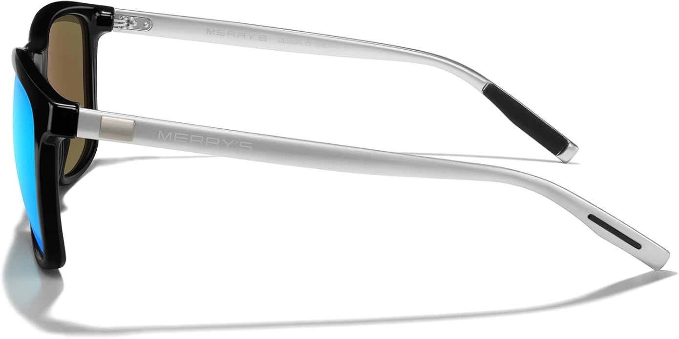 MERRY'S Unisex Polarized Aluminum Sunglasses Vintage Sun Glasses For Men/Women S8286