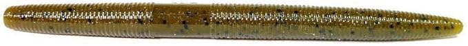 Yamamoto 5" SENKO GREEN PUMPKIN W/ LARGE BLACK FLAKE (10 PACK)