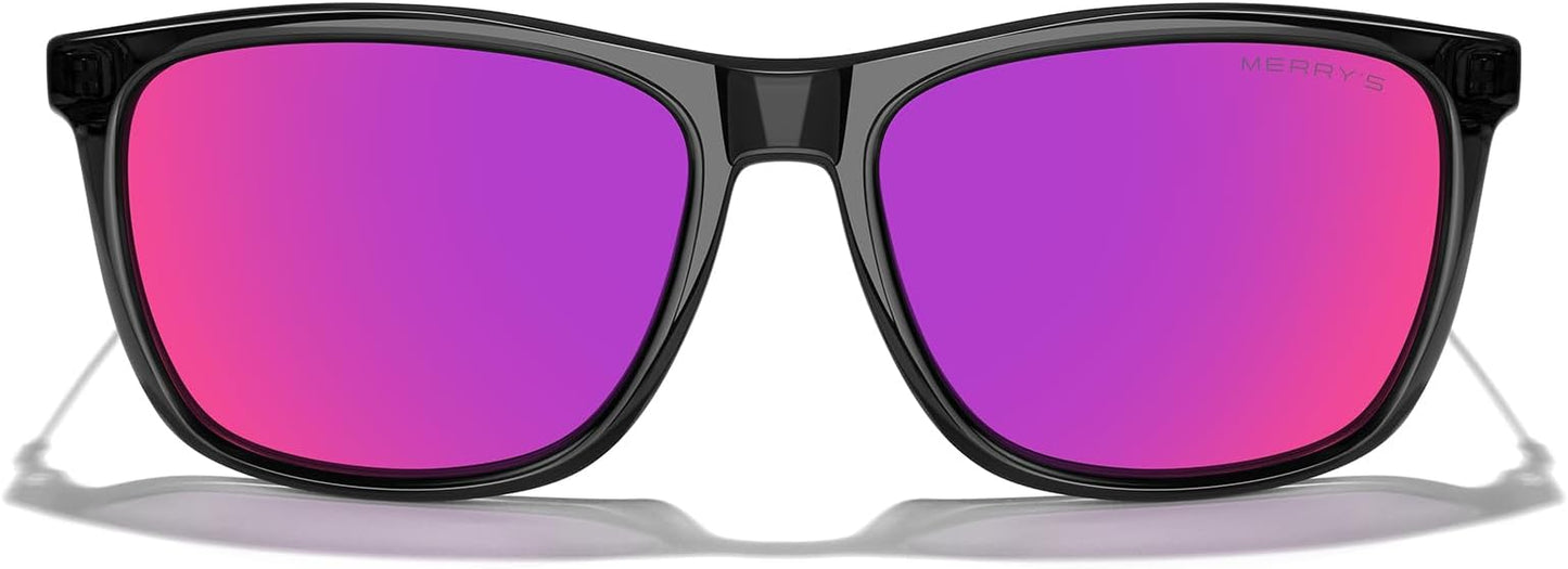 MERRY'S Unisex Polarized Aluminum Sunglasses Vintage Sun Glasses For Men/Women S8286