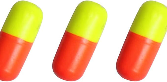 Dr.Fish 30 Pack Fishing Rig Floats Pompano Floats Walleye Rig Lure Making Accessories Surf Fishing Foam Snell Bobbers
