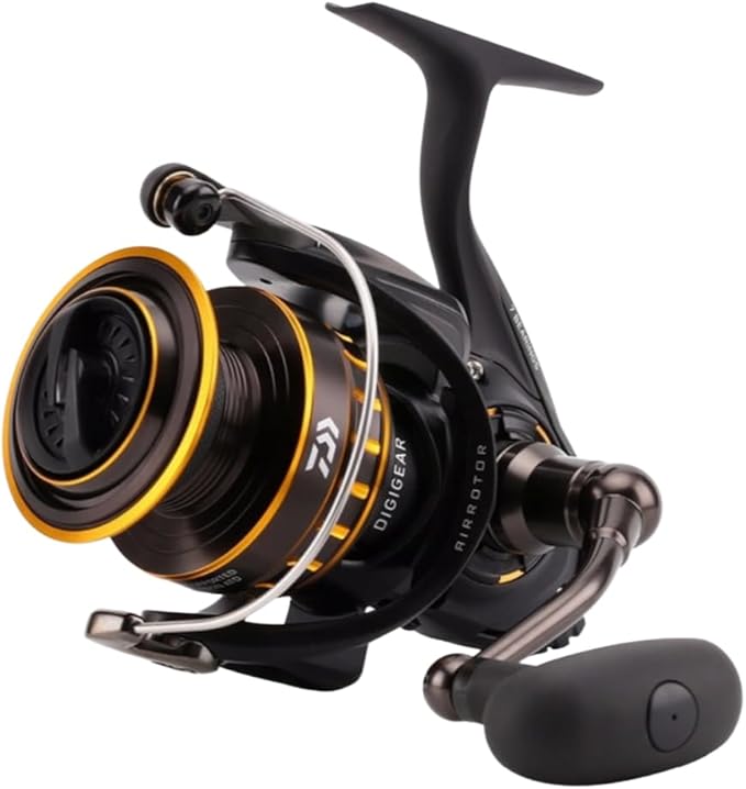 Daiwa BG Saltwater Spinning Reel, Black/Gold
