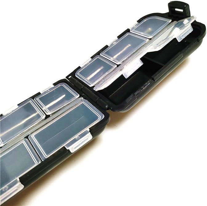 KALAVARMA Waterproof Fishing Lure Box Spoon Hooks Baits Storage Tackle Box Containers for Casting Fishing Fly Fishing
