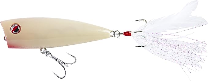 LITTMA Bass Fishing Topwater Popper Lures - Effective Top Water Lures for Bass Anglers - Durable Design for Catching Trophy Bass with High-Performance Popping Action