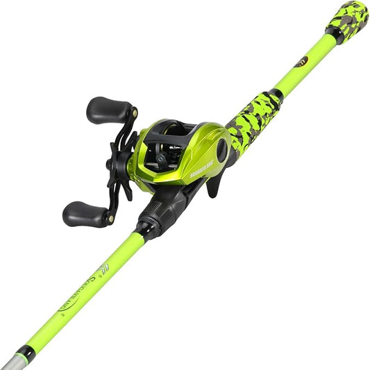 Sougayilang Baitcaster Combo – IM7 Graphite M/MH 2-Piece Travel Rod, 6.3:1 High-Speed Reel,18LB Drag for Bass, Catfish, Trout, Panfish