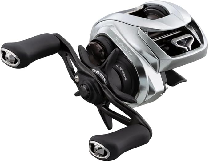 Daiwa ZILLION SV BAITCAST Reel, Xtra Hyper Speed Speed LH Retrieve,Black, 8.5