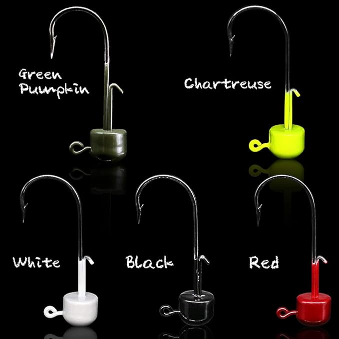 Ned-Rig-Kit-Finesse-Baits-Soft-Plastic-Worms-Fising-Lure for Bass Stick Swimbait Minnow Crawfish Lures Shroom Ned Jig Head Kit