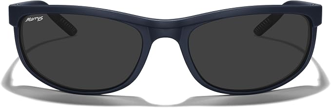 MERRY'S Wrap Around Sport Polarized Sunglasses for Men Women Driving Fishing Cycling Running UV400 Protection S3027