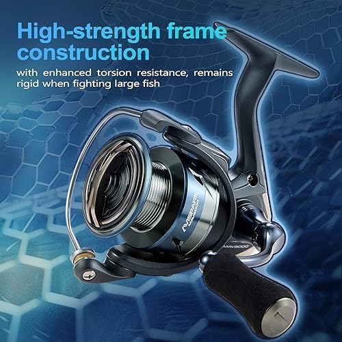 Soloking Avispark Spinning Reels High-Performance Smooth Long Cast, 5.2:1 Carbon Fiber 33LBs Max Linear Drag Saltwater Freshwater Fishing Reel 2026 New Model