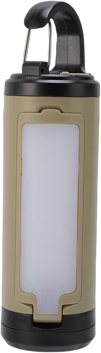 Fafeicy LED Camping Lantern, Rechargeable Foldable Light with 2000mAh Battery, 6 Modes for Outdoor Hiking and Fishing