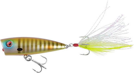 LITTMA Bass Fishing Topwater Popper Lures - Effective Top Water Lures for Bass Anglers - Durable Design for Catching Trophy Bass with High-Performance Popping Action