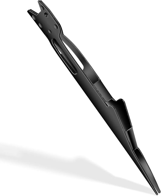 Fishing Nail Knot Tying Tool, Tie Quick Knot Tyer for Hooks, Lures and Lines, Fly Fishing Angler Accessories(Black)