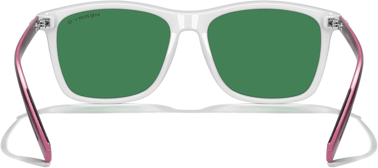 MERRY'S Unisex Polarized Aluminum Sunglasses Vintage Sun Glasses For Men/Women S8286