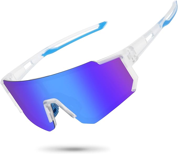 STORYCOAST Polarized Sports Sunglasses for Men Women,Driving Fishing Cycling Mountain Bike Sunglasses UV400 Protection