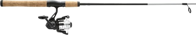 Shakespeare Cirrus 6'6" Spinning Fishing Rod and Reel Combo, 2-Piece Graphite Rod Blank, Size 30 Spinning Reel, Pre-Spooled with Monofilament Fishing Line