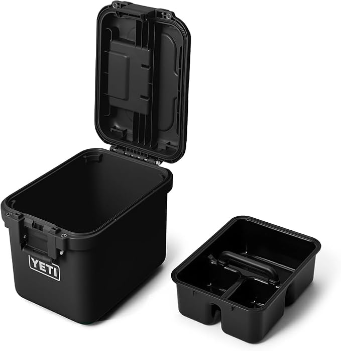 YETI LoadOut GoBox Collection, Divided Waterproof Cargo Case, Dry Box, Camera Case, Fishing Tackle Box
