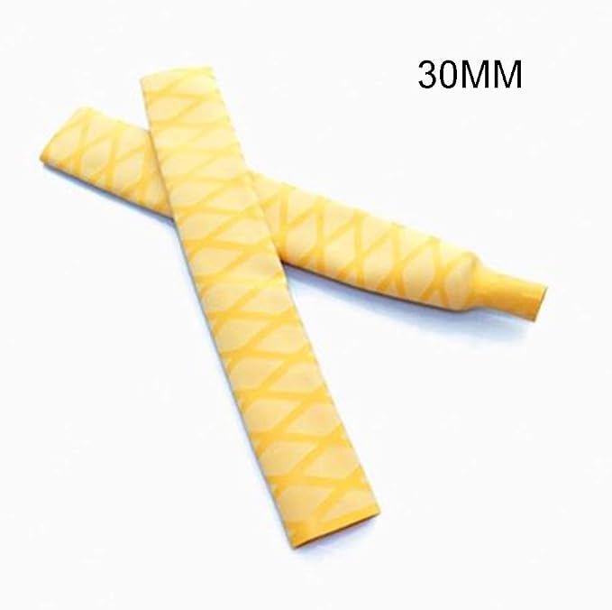 GREATFISHING Diameter: 25mm 30mm 35mm X-Tube Heat Shrink Sleeve Wrap Fishing Bulding Handle Cork Rod Grip with Non Slip Waterproof and Insulation 40 Inch Lengths Durable Repair