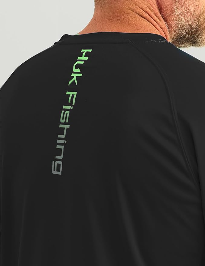 HUK Men's Pursuit Vented Long Sleeve Fishing Shirt (+30 UPF)