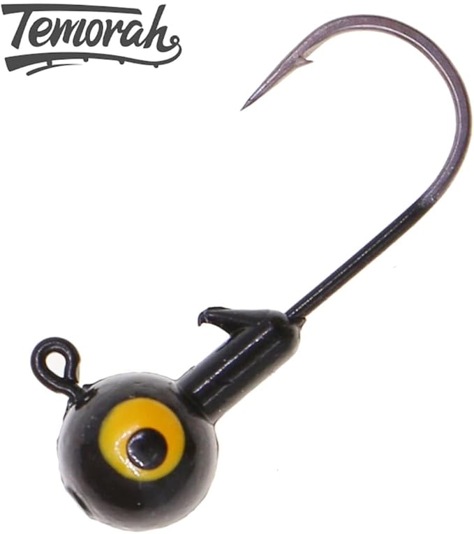Fishing Lures Jig Heads,Ball Heads 1/32oz-1oz,Sharp Fishing Hooks for Freshwater or Saltwater