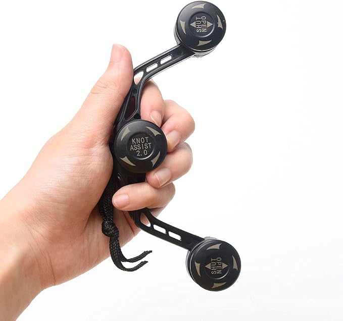 Knot Assist GT Knotter Leader Connection Knot Assist 2.0 for FG Knots Braided Line to Leader Connection Fishing Knots Tying Tool for Braid to Monofilament Leaders Connections