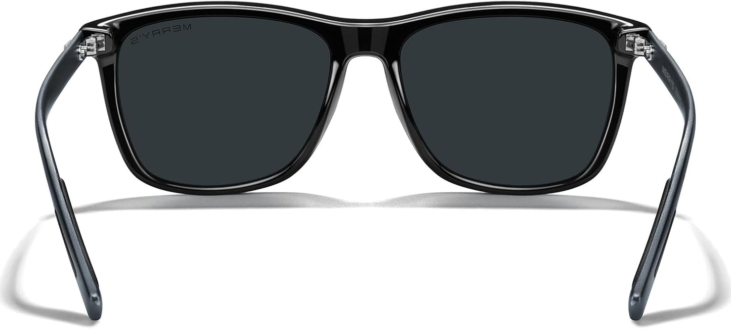MERRY'S Unisex Polarized Aluminum Sunglasses Vintage Sun Glasses For Men/Women S8286