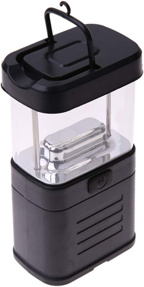 Super Bright 11 LED Camping Lantern Portable with Hook Adjustable Brightness Battery Powered for Outdoor Fishing Emergency