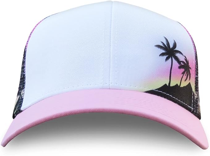 Grace Folly Beach Trucker Hats for Women- Snapback Baseball Cap for Summer