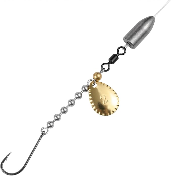 20Pcs Fishing 6 Bead Chain Swivels Stainless Catfish Swivel High Speed Fishing Balls Chain Stainless Steel Fishings Tackle Gear for Saltwater Freshwater