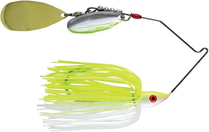 Luck E Strike Hydra-Vibe Spinner Bait with Custom Blades