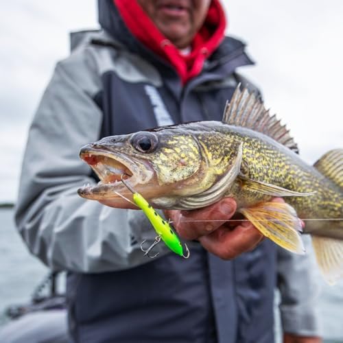 Rapala Vertical Jigging Rap – Ice Fishing Jigging Lure – Walleye Pike and Perch Jig – 4-3/8", Purple Shades
