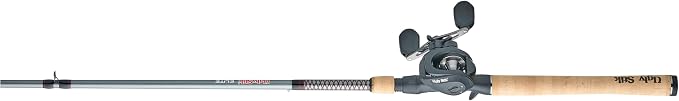 Ugly Stik Elite Low Profile Baitcast Reel and Fishing Rod Combo