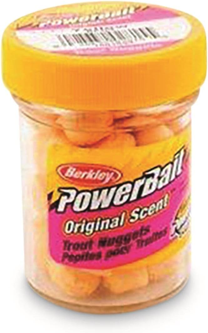 Berkley PowerBait Power Nuggets Fishing Dough Bait, Assorted Colors, Scent Dispersion Technology, Irresistible Scent and Flavor, Moldable and Easy to Use