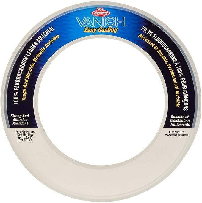 Berkley Vanish Fluorocarbon Fishing Line/Leader Material