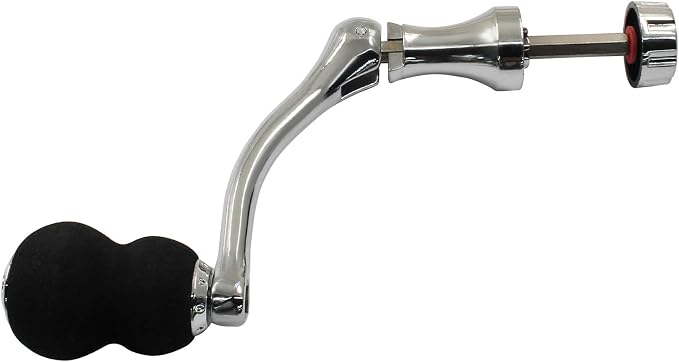 Jiozermi Fishing Spinning Reel Handle, Full Metal Reel Handle for Fishing Handle Replacement Parts, Suitable for Fishing Reel 1000-4000 Series