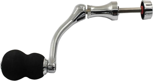 Jiozermi Fishing Spinning Reel Handle, Full Metal Reel Handle for Fishing Handle Replacement Parts, Suitable for Fishing Reel 1000-4000 Series