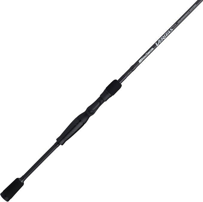 Abu Garcia Veritas Casting BFS Fishing Rod, Balanced and Lightweight Rod, Powerlux 100 Construction, Custom Ergonomic Reel Seat