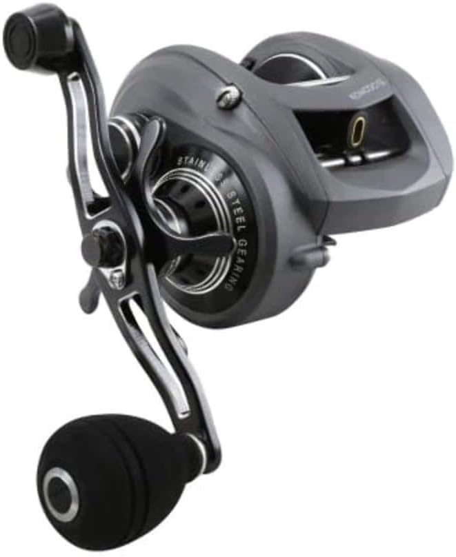 Okuma Komodo SS Large Capacity Aluminum Frame Stainless Steel Gears Low Profile Baitcaster