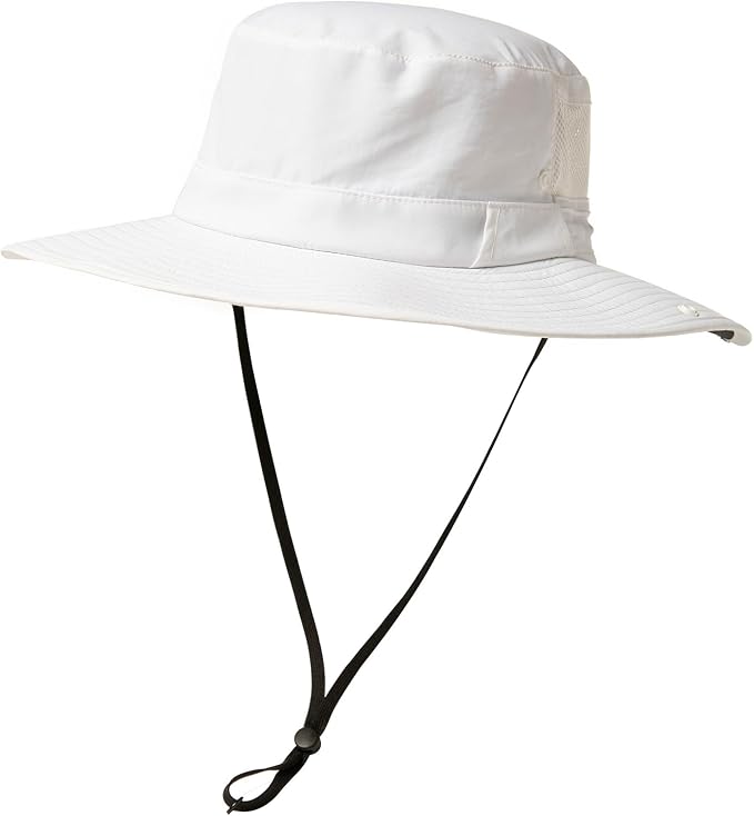 TOP-EX Men's Wide Brim Sun Hat UPF 50+ Waterproof, Packable Breathable Mesh Boonie Bucket Cap for Hiking Fishing Safari