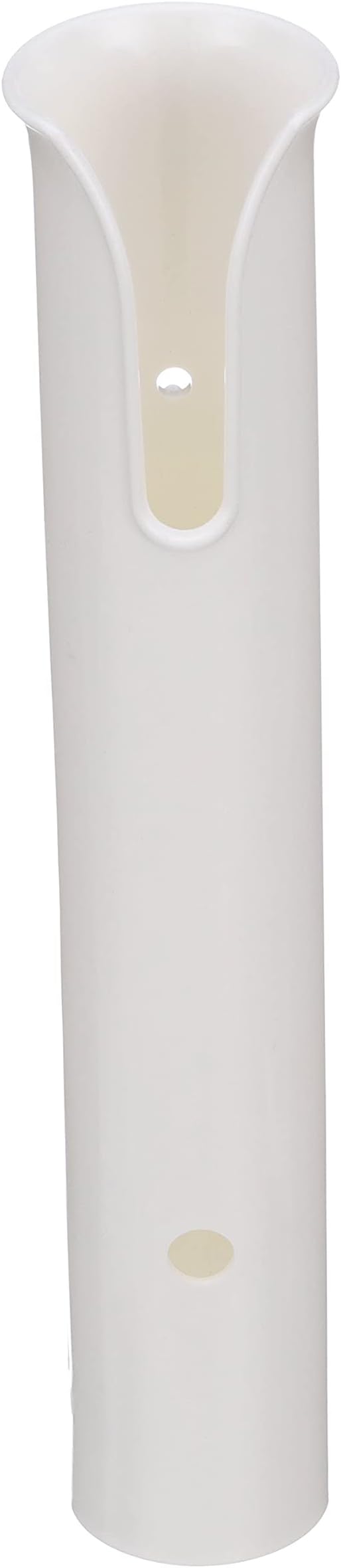 attwood 12708-2 PVC Rod Holder Storage, White PVC Construction, 9 Inches Long, Holds Rod Grips Up to 1 ¾-Inch Diameter, One Size