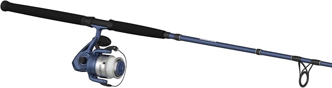 Zebco Blue Runner Spinning Reel and Rod Combo, 2-Piece Fishing Rod