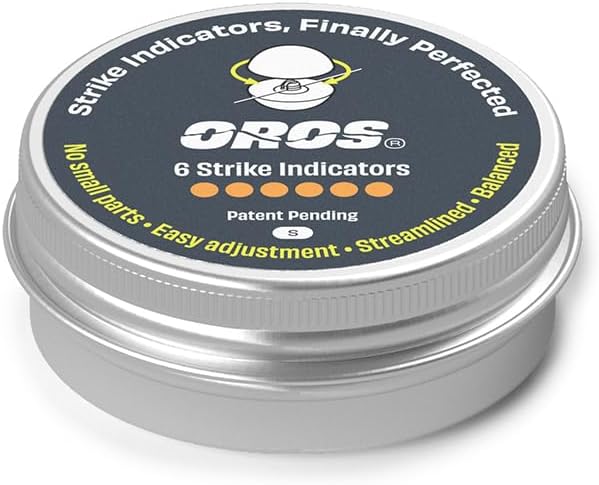 Oros Strike Indicators for Fly Fishing, Reusable Foam Nymph Indicators, High Visibility Trout Fishing Float, Assorted Sizes
