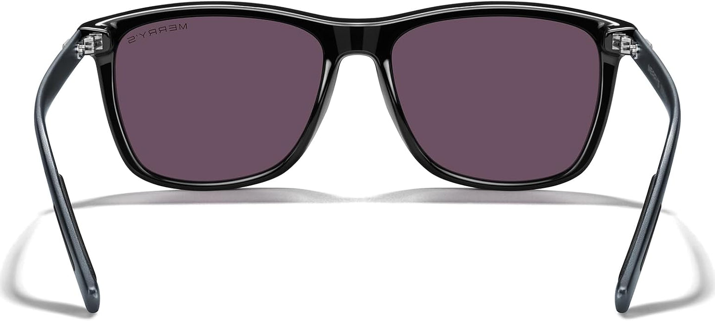 MERRY'S Unisex Polarized Aluminum Sunglasses Vintage Sun Glasses For Men/Women S8286
