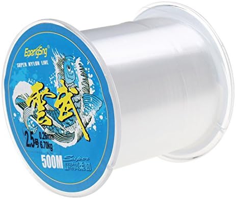 1641 Ft Clear Fishing Line, Strong Fishing Wire Monofilament Invisible Nylon Fish String for Hanging Decorations Balloon Garland Crafts