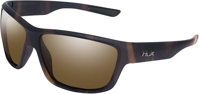 HUK Sunglasses, Polarized Lens Eyewear with Performance Frames, Fishing, Sports & Outdoors Sunglasses