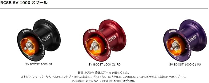 Daiwa SLP Works RCSB SV Boost 1000 G1
