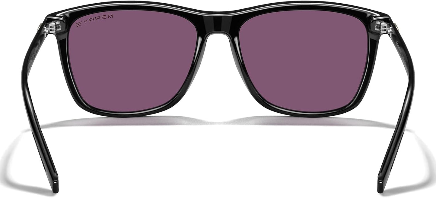 MERRY'S Unisex Polarized Aluminum Sunglasses Vintage Sun Glasses For Men/Women S8286