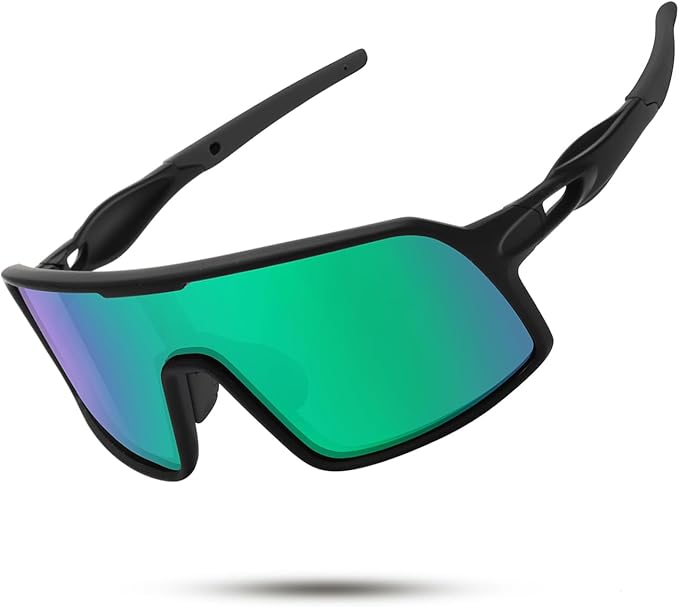 SEKKAF Polarized Sports Sunglasses for Men and Women Cycling Glasses UV Protection Goggles for Mountain Bike Running Fishing
